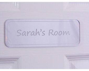 Items similar to Custom name sign for boys or girls door / nursery ...