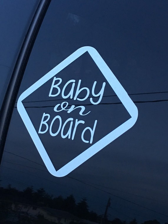 Download Baby on Board Car window Decal Decals