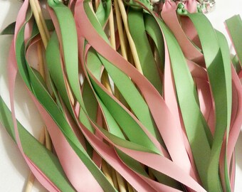 100 Ribbon Bell Wands ~ Wedding Ceremony ~ Send off Bells ~Wedding Bell Wands ~ Wedding Wands ~ Wedding Favors ~ Ceremony Send Off ~ Party