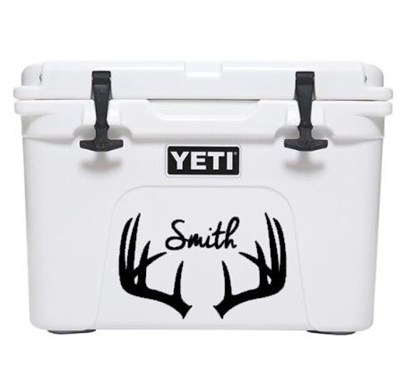 Yeti Cooler Hunter Personalized Vinyl by HaleighMichelleVinyl