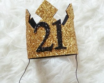 21 birthday crown | Etsy