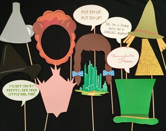 Wizard of Oz Themed Photo Booth Props