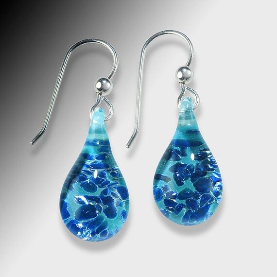 Blown Glass JewelryDrop Earrings
