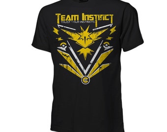 Pokemon Go - Team Instinct Shirt - Pokemon Shirt