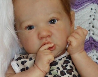 CUSTOM Reborn Baby Saskia by Bonnie Brown Girl or Boy Newborn Doll, You Choose all Details!