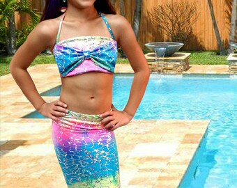 mermaid skirt bathing suit