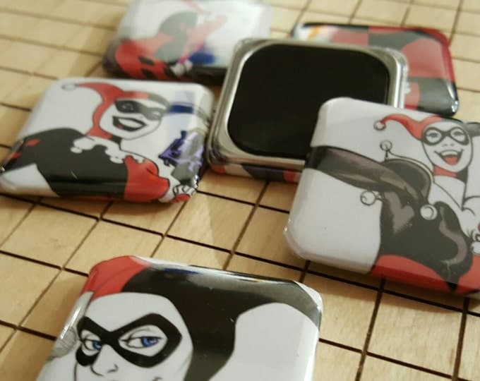 Harley Quinn, Fridge Magnets, Kitchen Magnets, Magnets, Comics, DC Comics