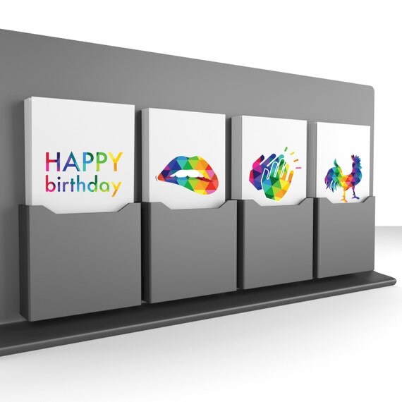 4-Pack Deal! Colors of the Rainbow - Get Your Cards Today!