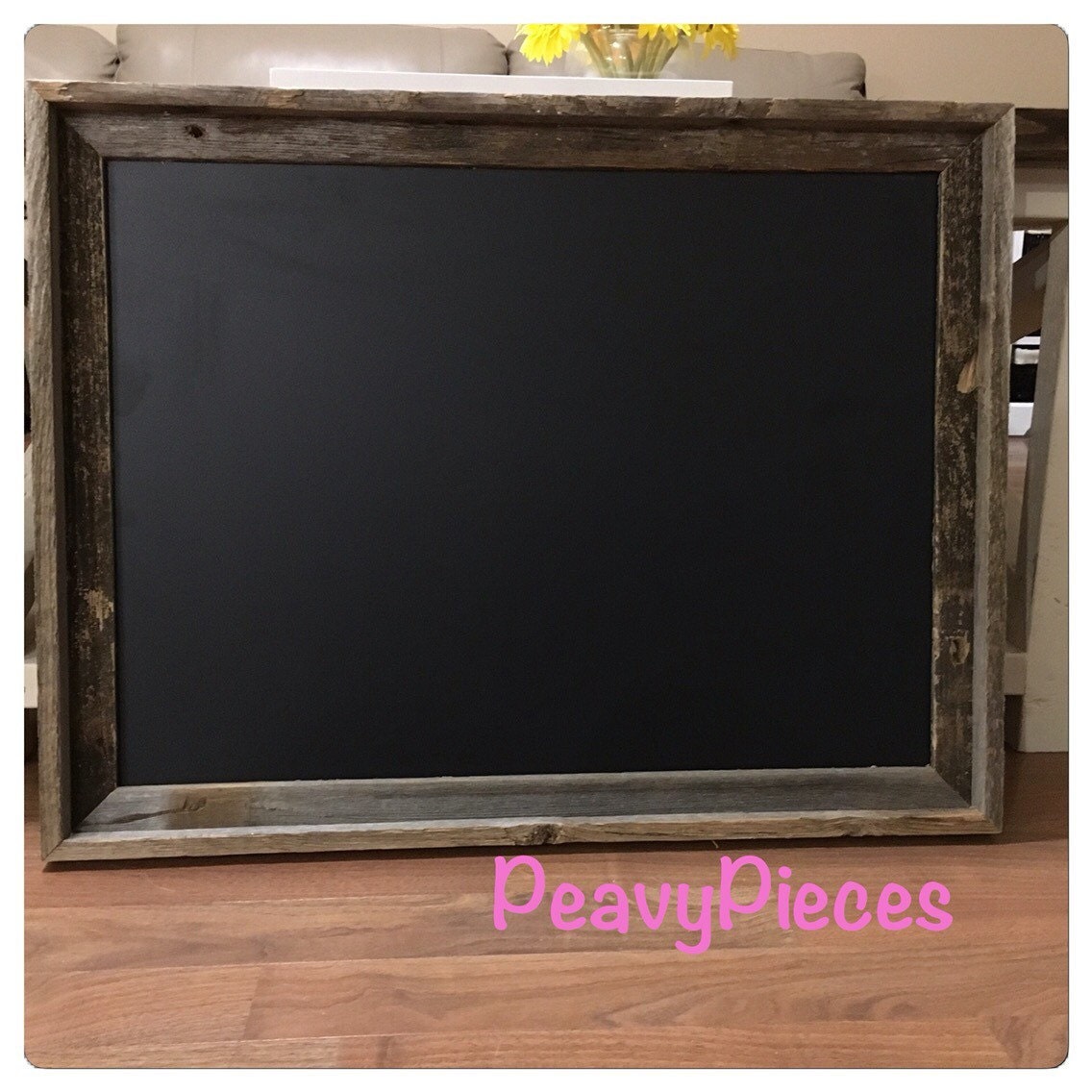 Large Chalkboard barn wood frame chalkboard chalkboards