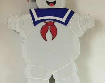Marshmallow guy pinata, ghostbusters pinata, ghostbusters birthday party, ghostbusters party supplies