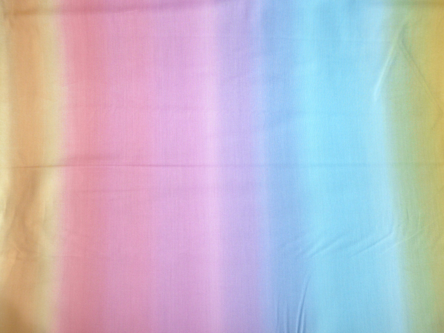 Fabric - Ombre Printed Cotton Fabric - Pastel Rainbow. From ...