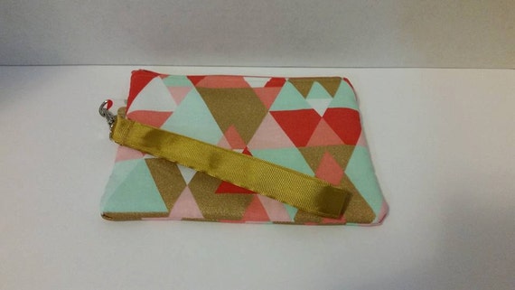 Special occasion wristlet, zipper pouch, coin purse