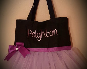 Tutu Dance Bag ~ Tutu Tote Bag ~ Dance Bag ~ Ballerina Bag ~ Ballerina Tutu Bag ~ Ballerina Dance Bag ~ Ballerina Tote Bag