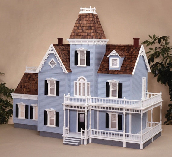 Dollhouse Kit Unfinished Woodstock Dollhouse Kit by EndeavourToys