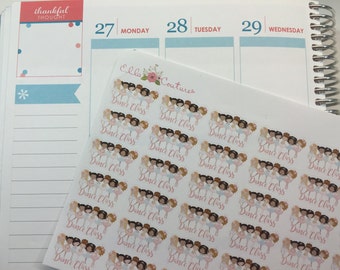 Dance Class Planner Stickers by EllaCoutureByJessica