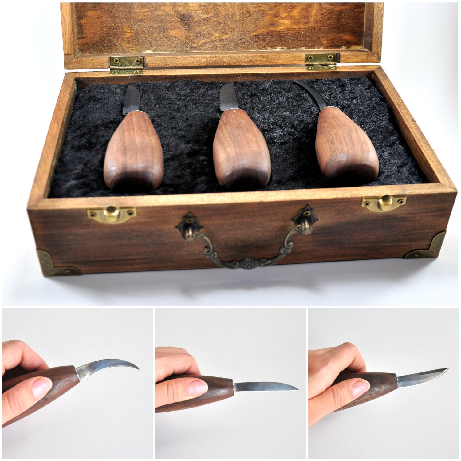 Wood Carving Tools / Hand Knives / Whittling Knife Set