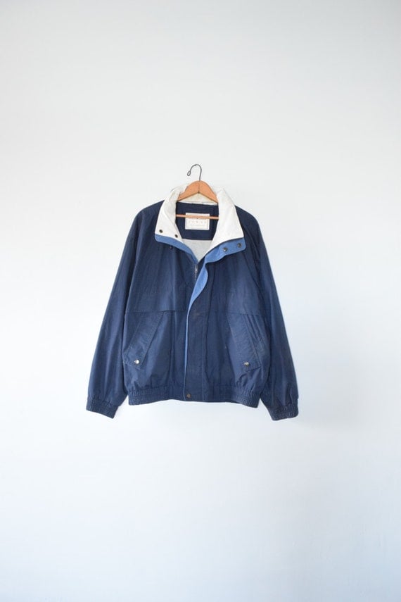 LONDON FOG WINDBREAKER // size men's large // 90s