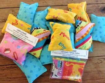 Lavender Catnip Pillows