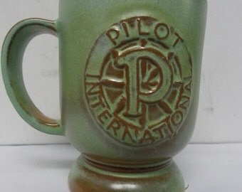 Frankoma Art Pottery Pilow International Mug