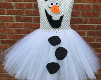 Olaf Tutu Dress - Olaf Tutu - Olaf Costume - Olaf Tutu Costume - Olaf Frozen - Olaf Frozen Tutu - Frozen Costume - Dress - Toddler Costume