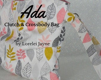 Ada Clutch and Crossbody Bag PDF Sewing Pattern