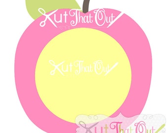 EXCLUSIVE Apple Monogram SVG and DXF File