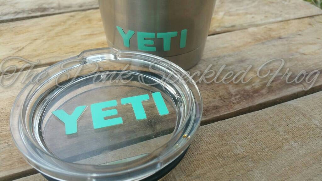 Yeti lid decal 20 oz yeti cup decal