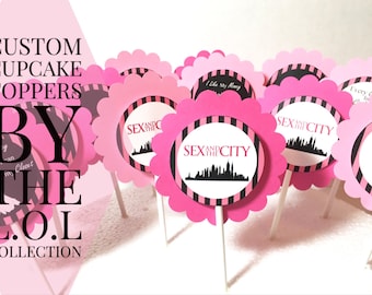 Sex and the City Party Decoration, Bachelorette Party, Girls Weekend Cake Decoration, Party Supplies