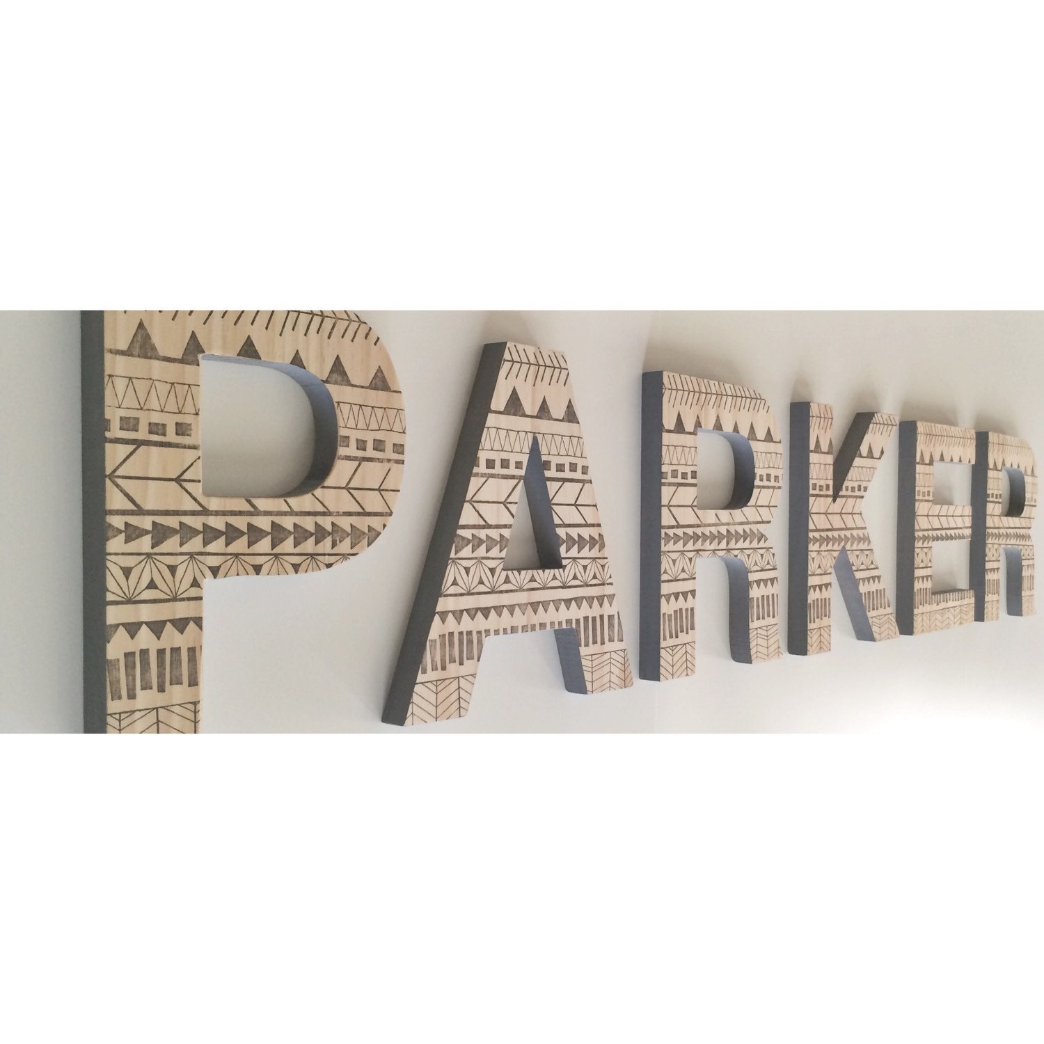 Baby Name Letters Wall Name Wall Letters Wooden Letters
