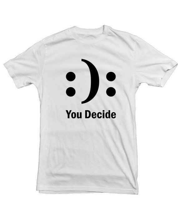 happy sad t shirt