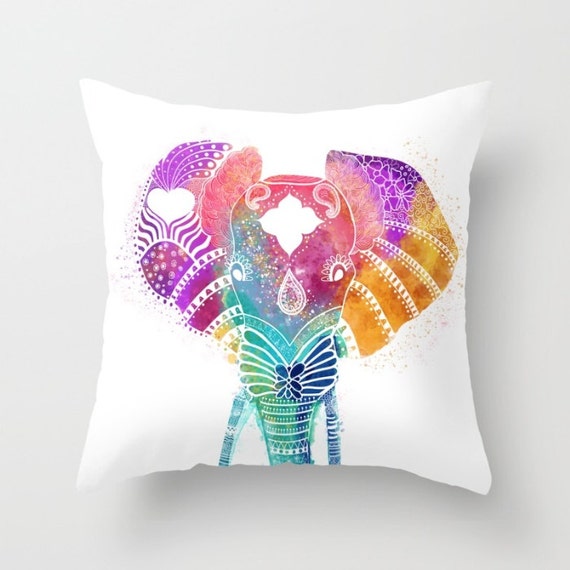 personalised elephant pillow