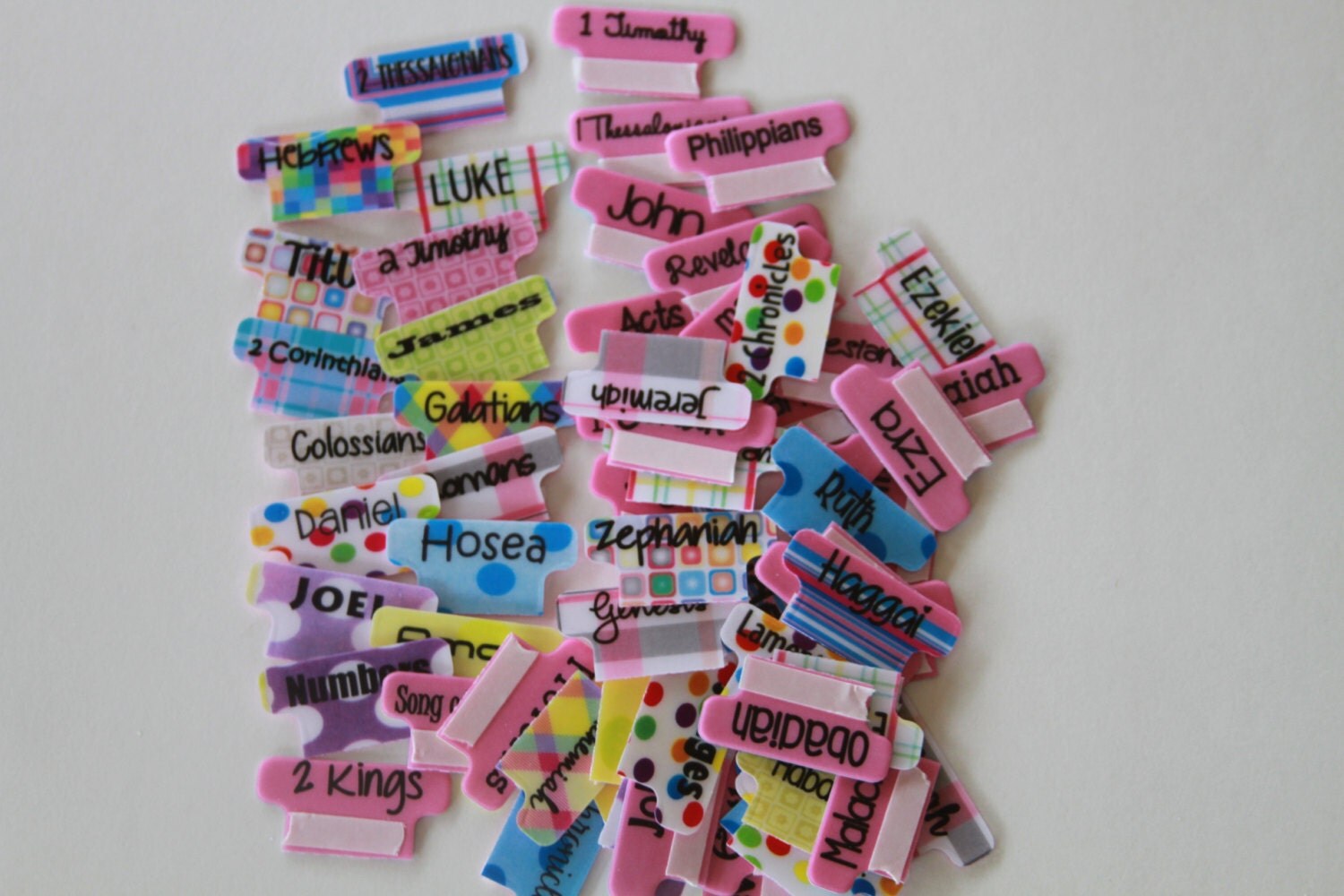 Bible Tabs Custom Bible Tabs Laminated Bible Tabs