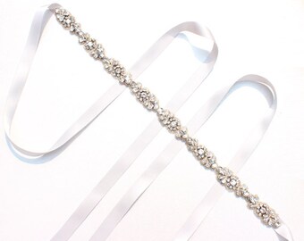 Wedding Dress Belt Bridal Belt Bridesmaid Dress Belt Crystal Rhinestone belt Bridal sash Wedding Sash beaded Belt Wedding Dress Sash