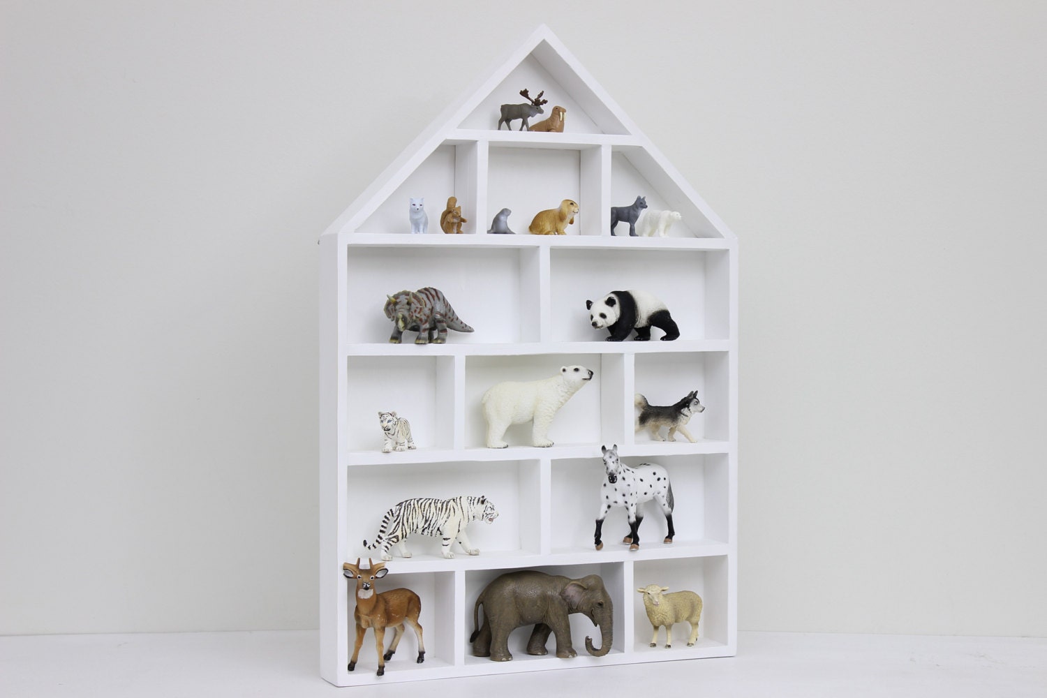 House Shelf Shelf For Toys Toy Storage Wall Shelf by ProstoConcept