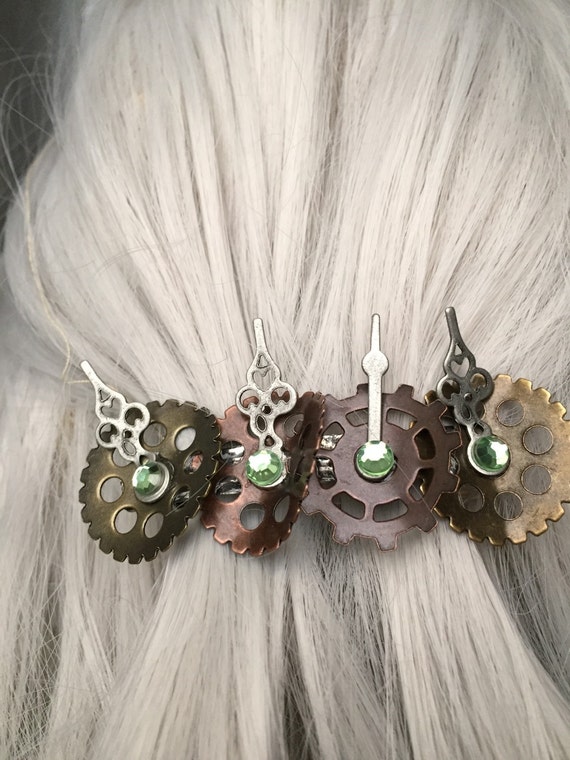 Steampunk Hair Clips Clock Hand Hair Accessories Hair Clip