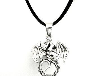 Dragon - Children's/Men's Essential Oil Diffuser Necklace