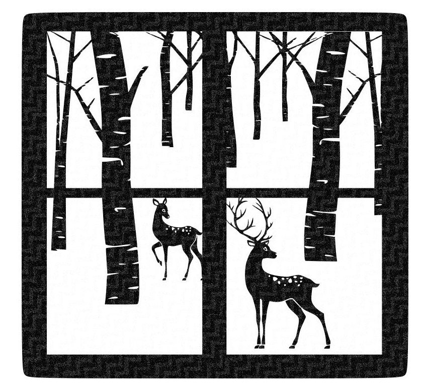 Download Christmas Winter Scene svg Glass Block by JenCraftDesigns on Etsy