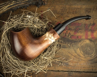 Smoking Pipe'. Wood carved smoking pipe. Tobacco Pipes. Wooden Pipe. Tobacco Bowl. Wooden Pipes.
