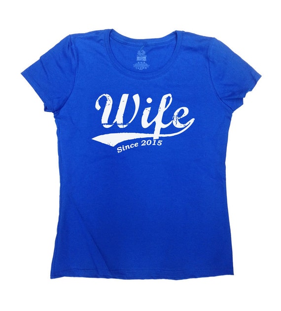 Wife T-Shirt Newly Married Shirt Best Wife Ever by CherryTees