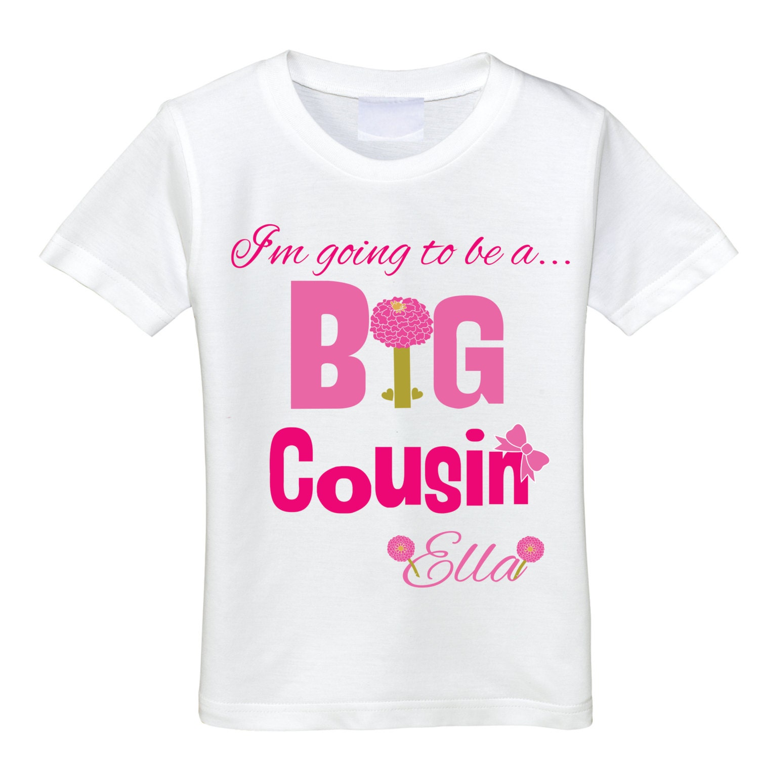 im going to be a big cousin shirt