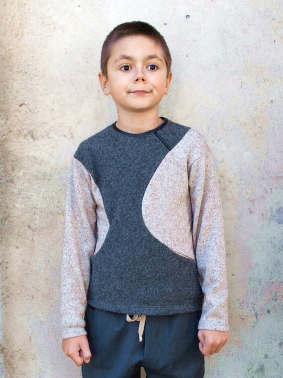 Boys wool sweater/Wool boys clothing/Winter by ForCutiesKids
