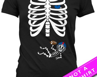 Pregnancy Halloween Shirt Baby Announcement New Baby T Shirt Skeleton Costume TShirt Pregnant Mom Gifts Mommy To Be Ladies Tee MAT-798