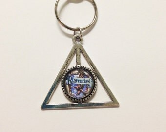 Deathly Hallows Hufflepuff Harry Potter Keycha