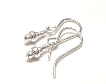 minimalist silver earrings small sterling silver earrings silver drop earrings small dangle earrings