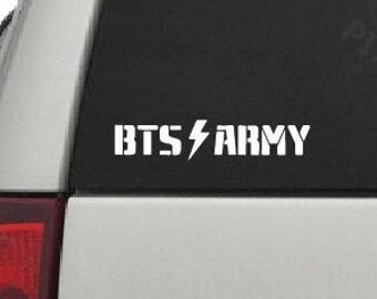 BTS Army Kpop Korean Pop K-pop Car Laptop Vinyl Decal sticker