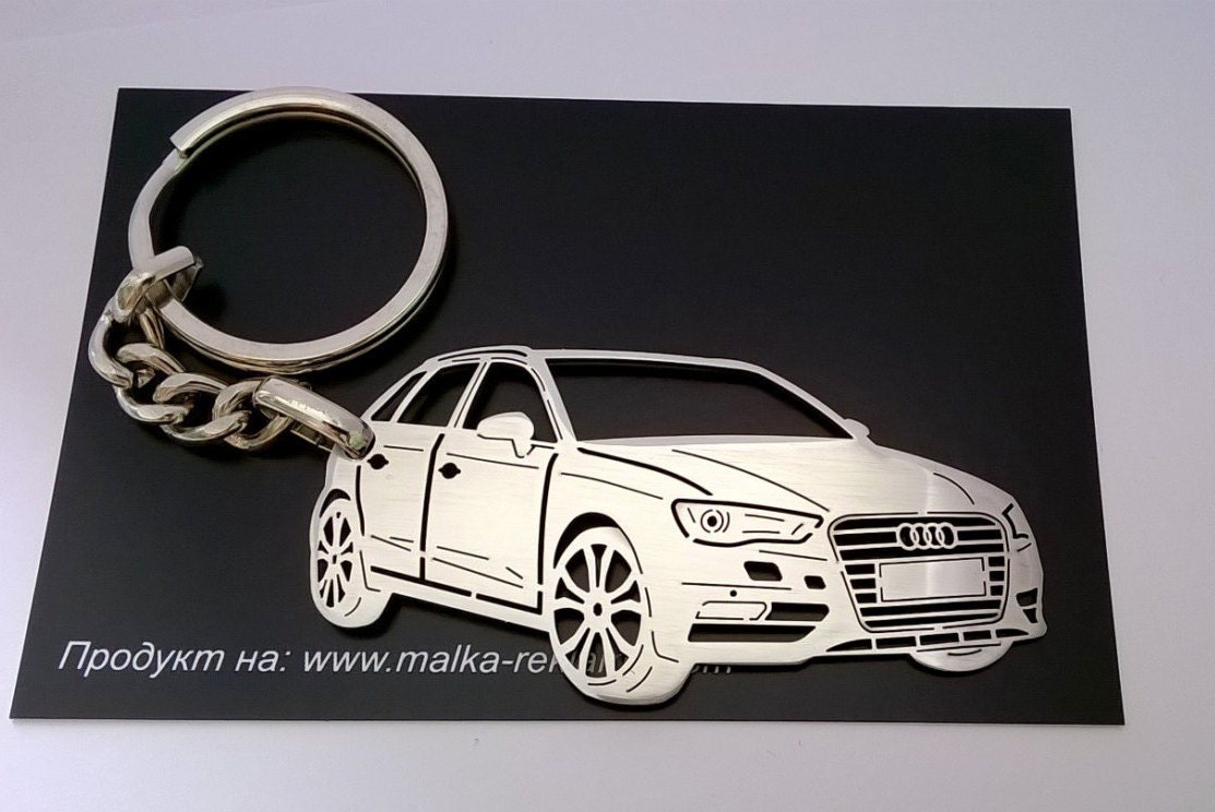 Audi keychain Audi Audi A3 Sportback Personalized Key