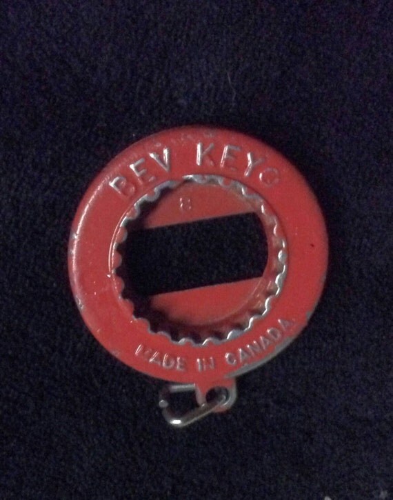 Vintage 1960's Budweiser Bev Key 3 Way by MadamBellesBoutique
