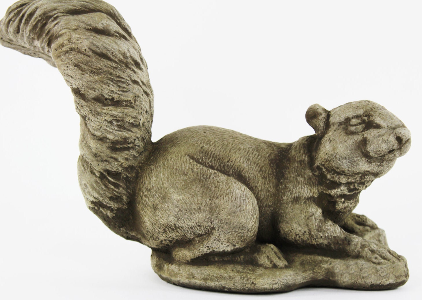 Squirrel Decorative Concrete Statue Cement Garden Statue