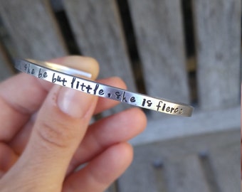 Cuff bracelet, Minimalist cuff, skinny cuff bracelet, quote cuff bracelet, Personalized cuff bracelet