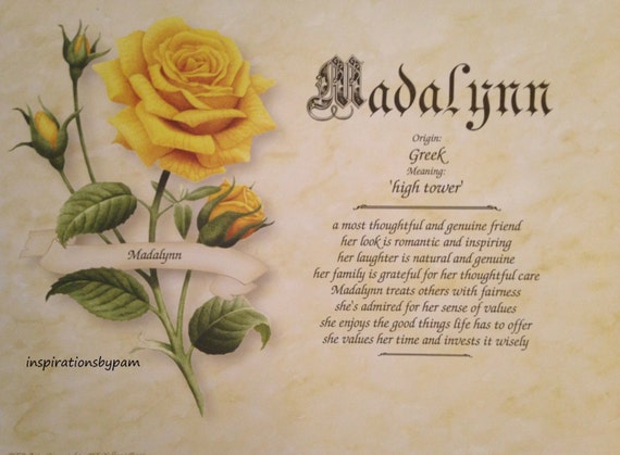 items-similar-to-madalynn-first-name-meaning-art-print-name-meaning